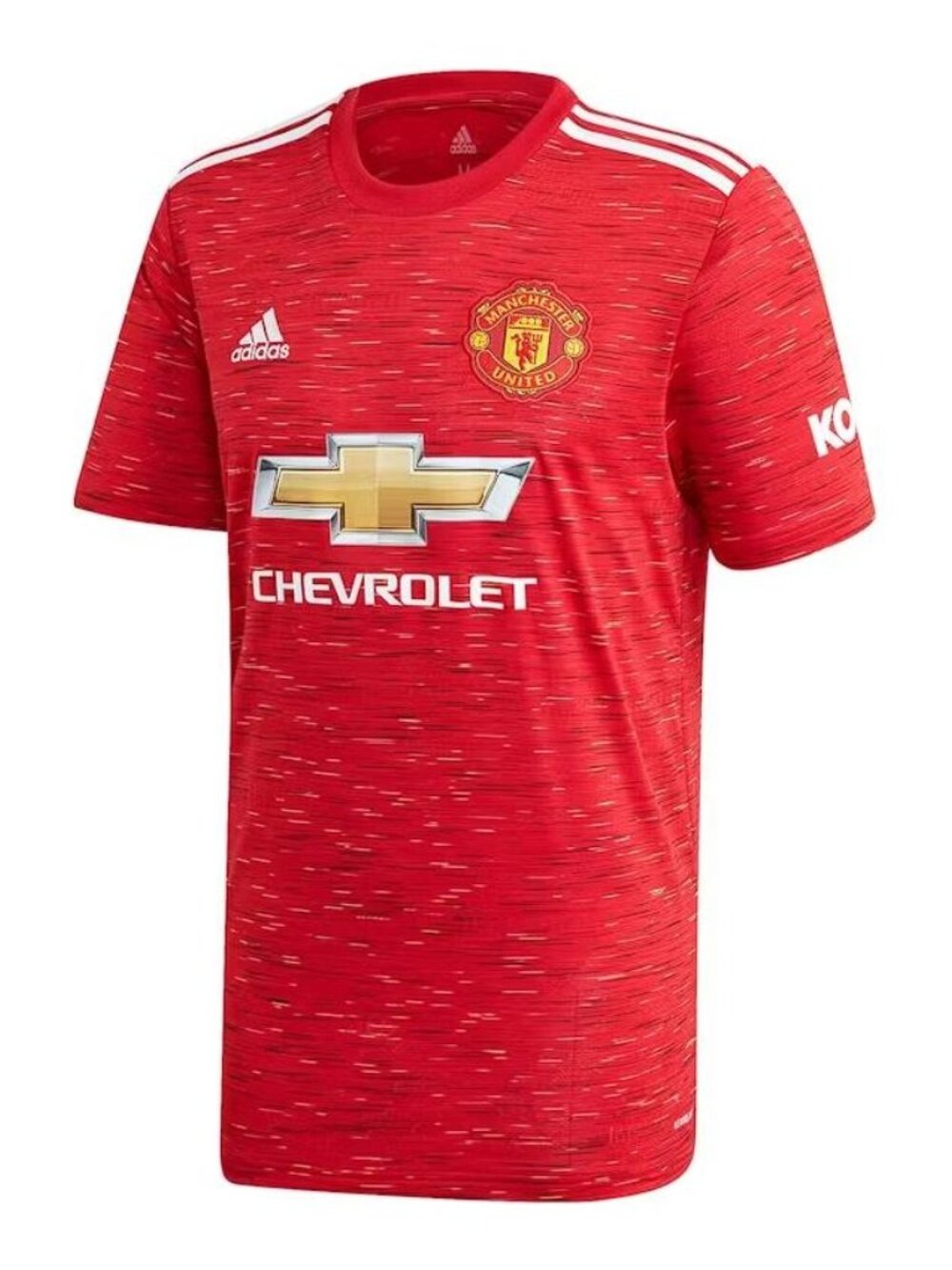 ADIDAS Men's Manchester United Home Shirt 2020-21 Jersey Size M in Red